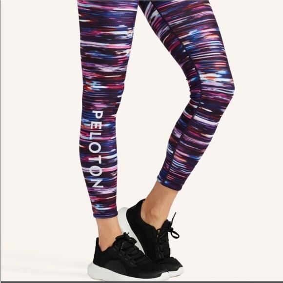 Peloton Melody Spacedye Stripe Leggings M - Picture 9 of 9